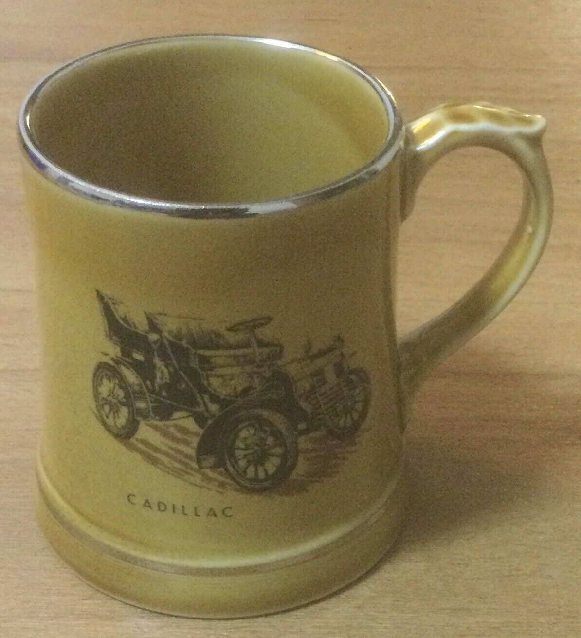 Vintage Ceramic Moko line by Wade Cadillac mug