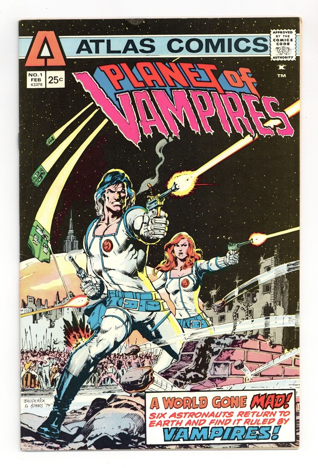 Planet of Vampires #1 VF- 7.5 1975