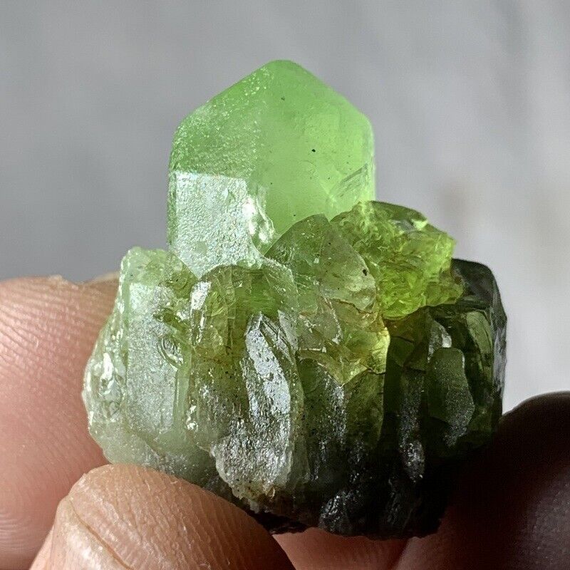 55 Carats  beautiful  Peridot Crystal Specimen from Supat Mine Pakistan