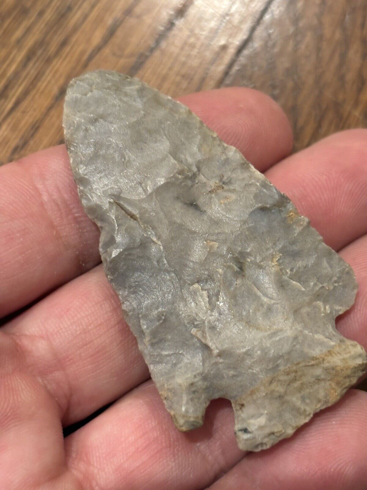2 5/8 large dovetail, Flint arrowhead Ohio guaranteed authentic