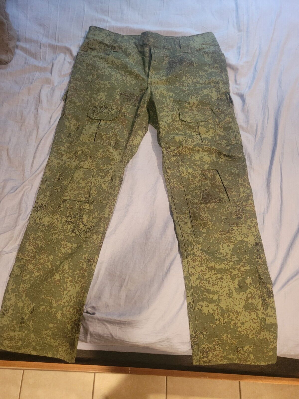Russian Digital Flora Camo Pants Size 40 Xl (Fits 38)