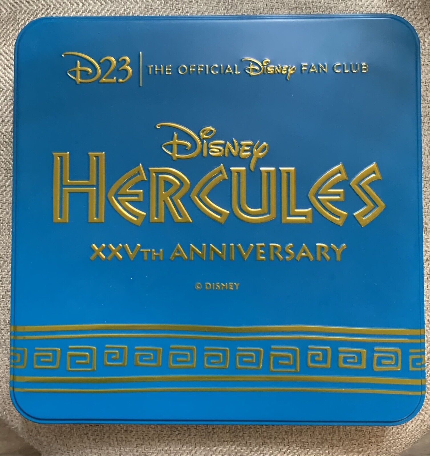 Disney D23 Exclusive Hercules 25th Anniversary The Muses Tin 5 Pin Set LE 1000