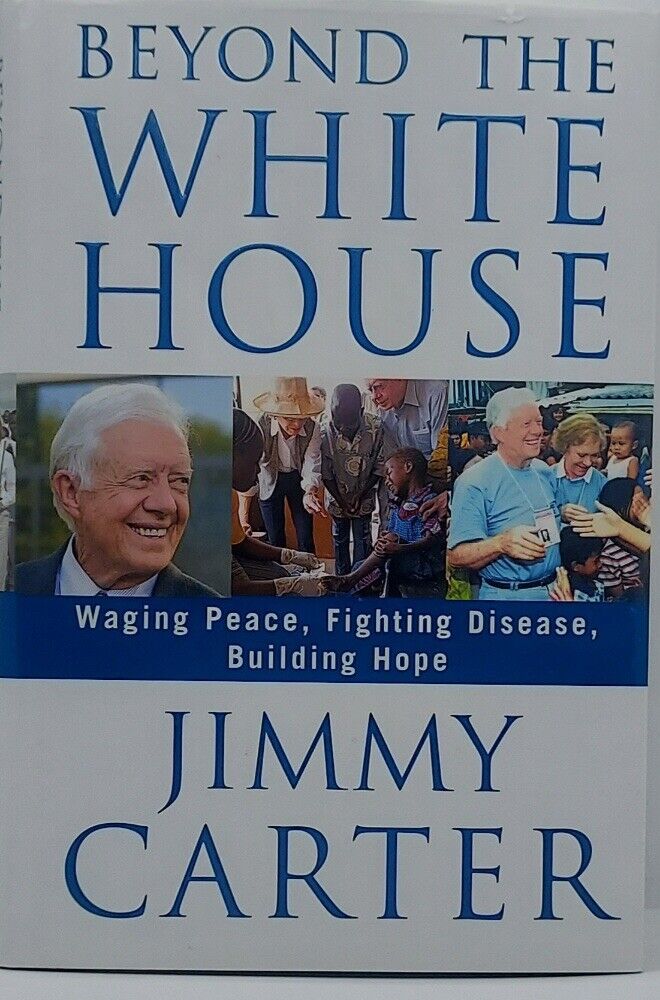 Jimmy Carter SIGNED Beyond The White House Full Signature First Edition