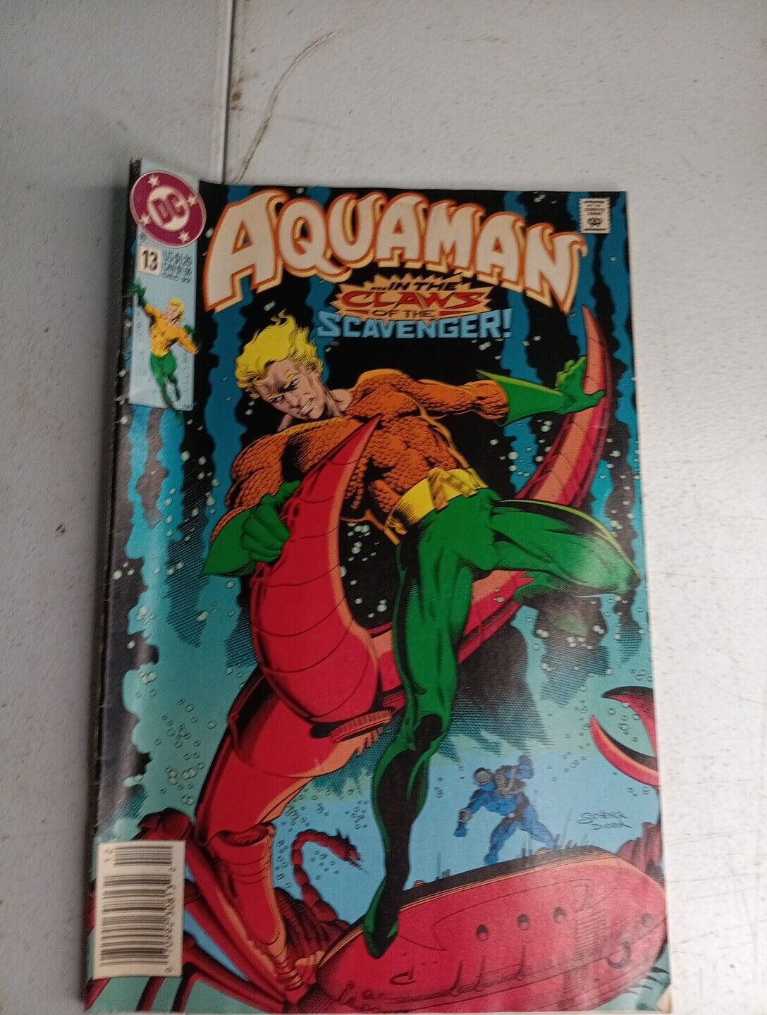 AQUAMAN #13* In The Claws Of The scavenger 1992