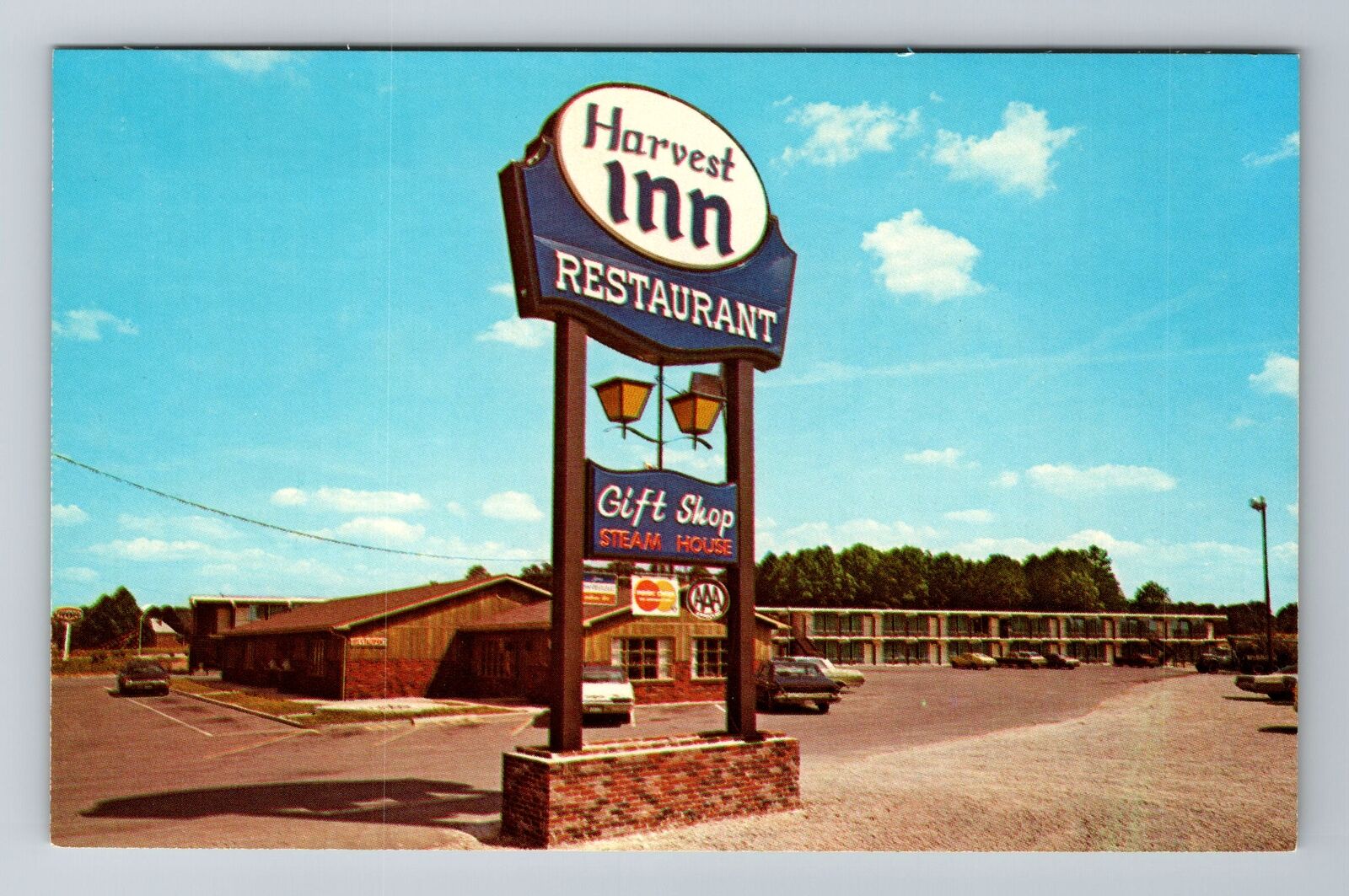 London KY-Kentucky, Harvest Inn, Advertising, Antique, Vintage Souvenir Postcard