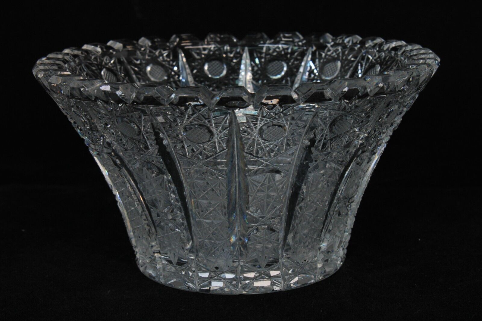 1920s Superior Cut Glass Bowl
