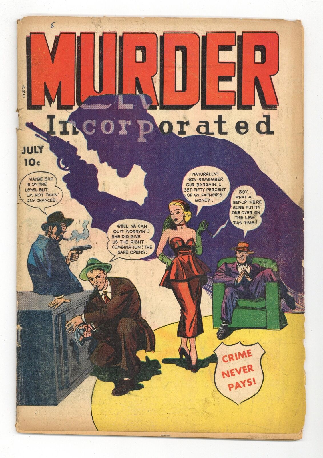 Murder Incorporated #12 GD 2.0 1949