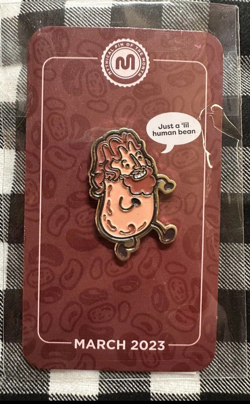 Good Mythical Morning GMM Pin Of The Month: March 2023 Rhett The Human Bean
