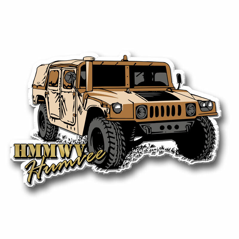 HMMWV Humvee - U.S. Military Magnet by Classic Magnets