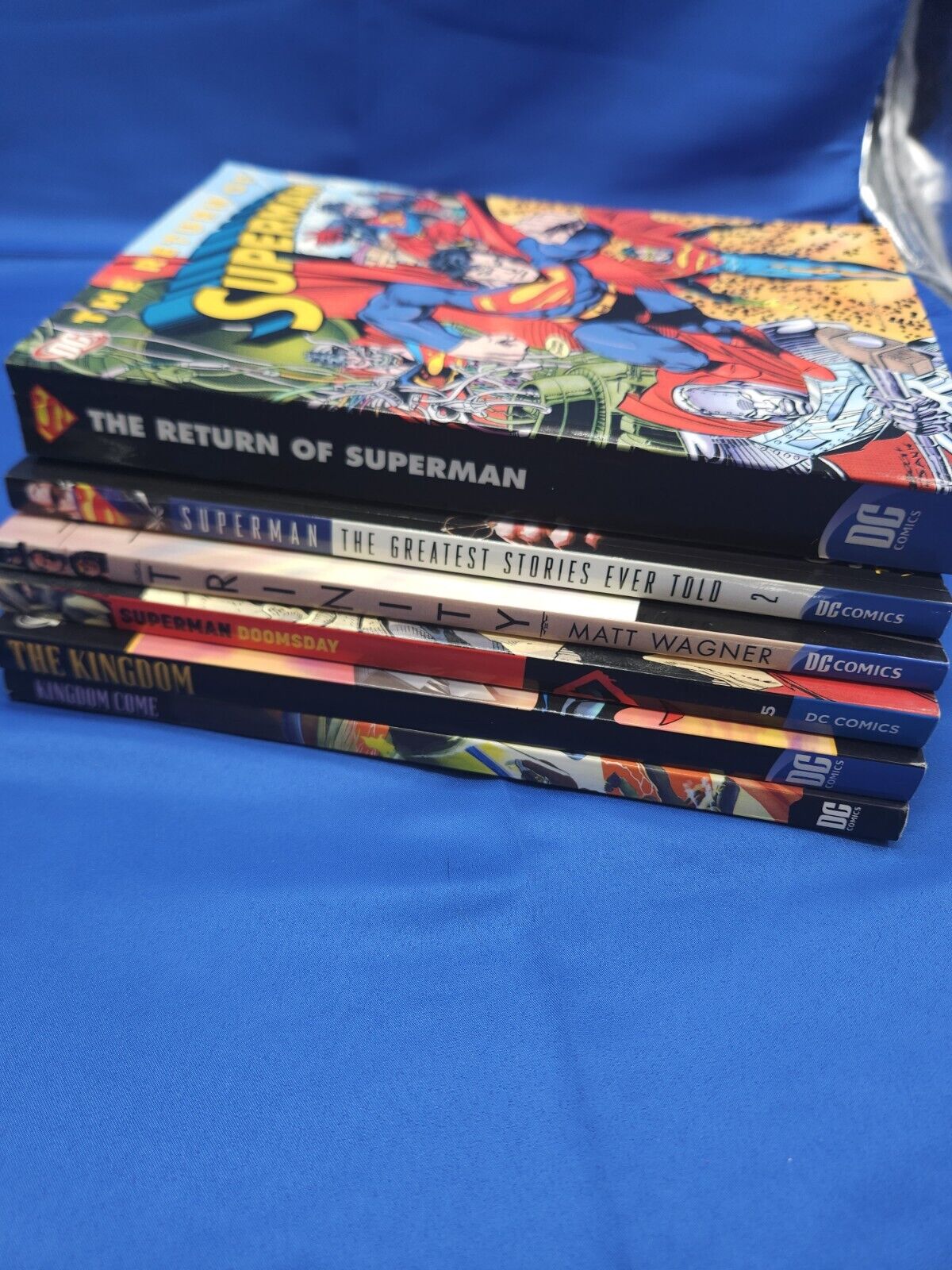 Superman Paperback Comic Lot of 6 D C