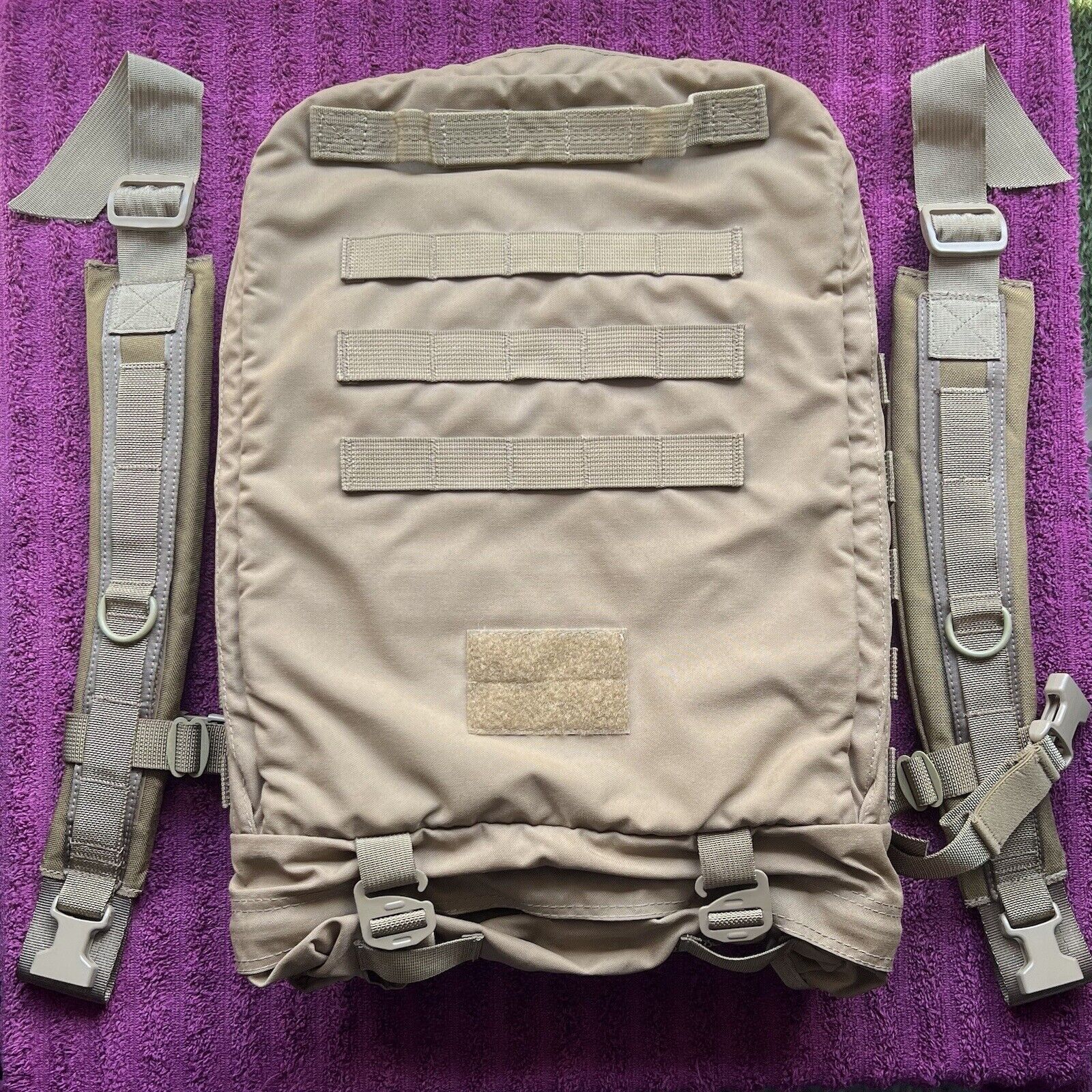 TSSI TACOPS M9 Slimline 500D Assault Medic Backpack Bag - Coyote Brown