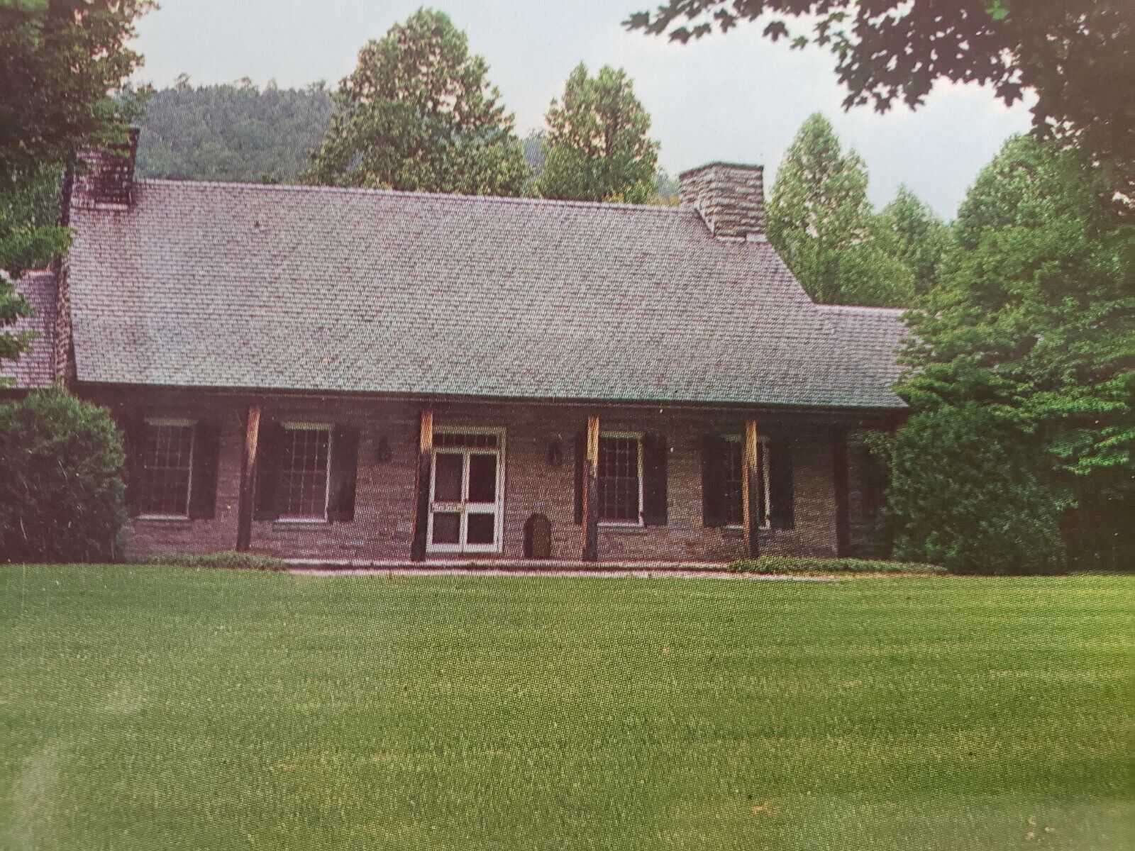 C 1960s Headquarters Great Smoky Mountains National Park Gatlinburg TN Postcard