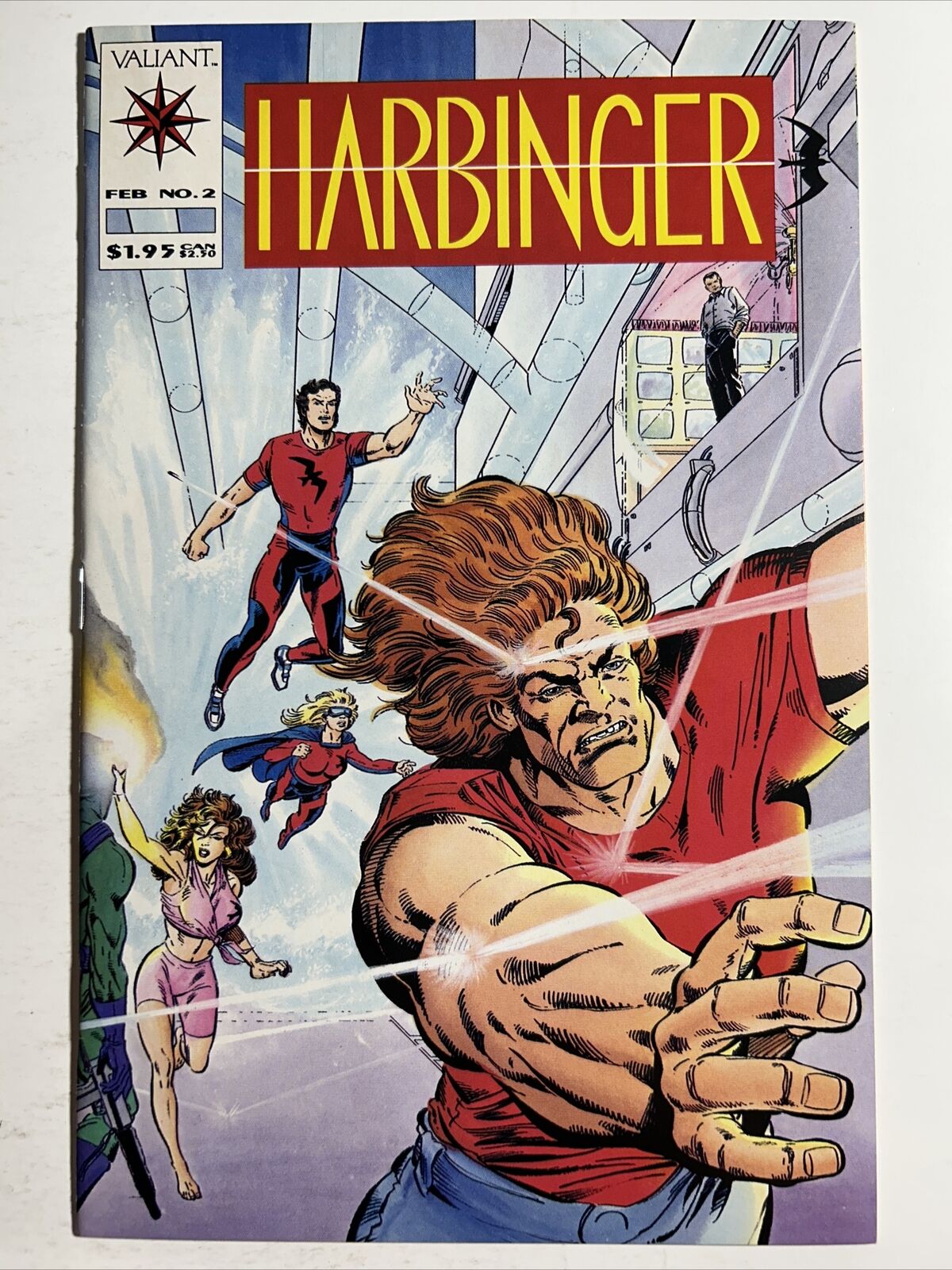 Harbinger 2 w/Coupon - Valiant Comics Ninjak X-O Manowar Solar Shadowman Image