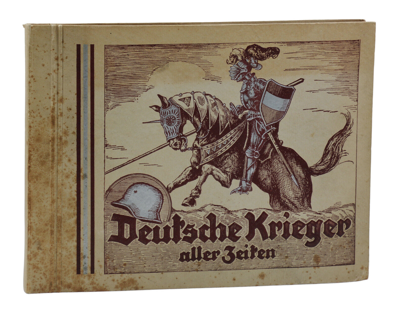 Deutsche Krieger Aller Zeiten ~ German Cigarette Card Album Book Military 1932