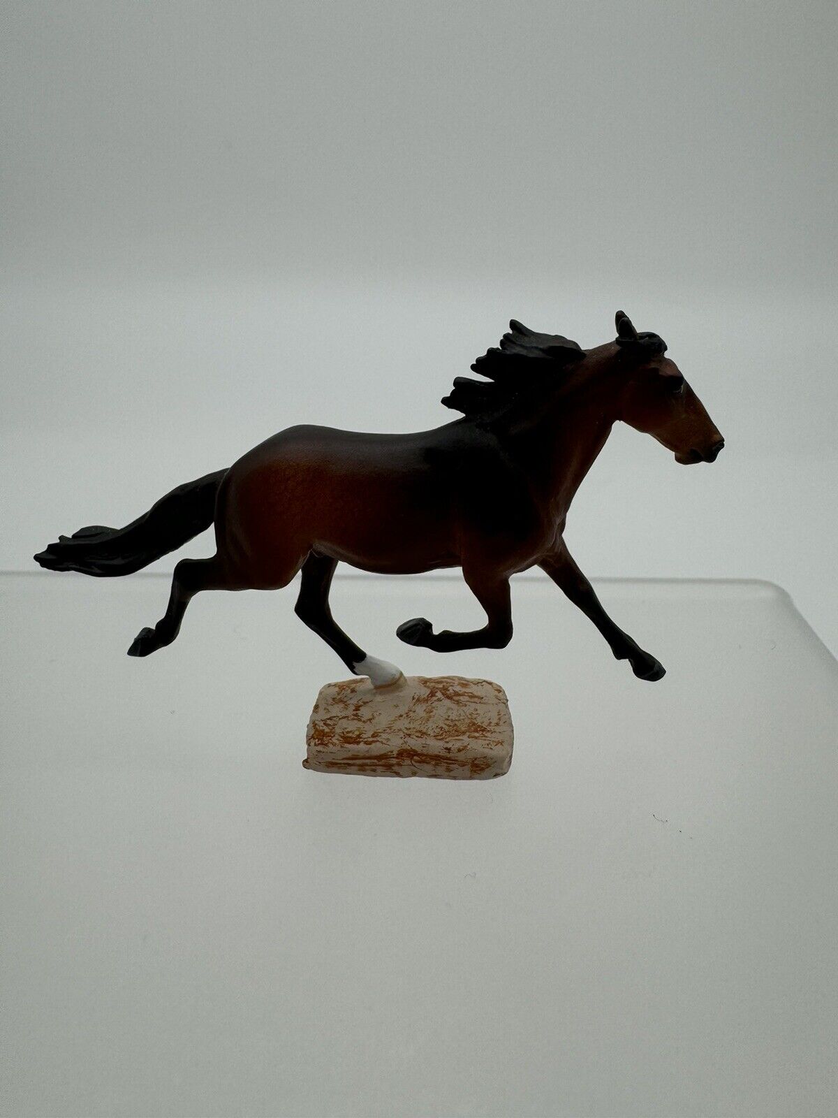 Standardbred Micro Mini Dapple Bay Horse