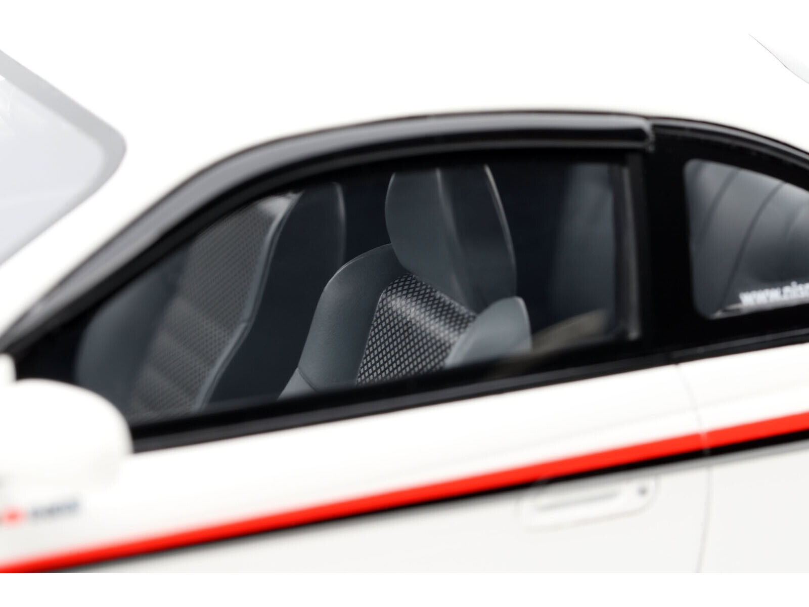 2000 Nissan Silvia (S15) NISMO S-Tune RHD (Right Hand Drive) White with Stripes
