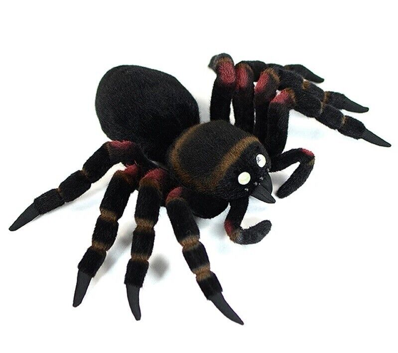 Goliath Birdeater Spider 8 Inch Stuffed Insect Animal Plush Toys Doll Kids Gifts