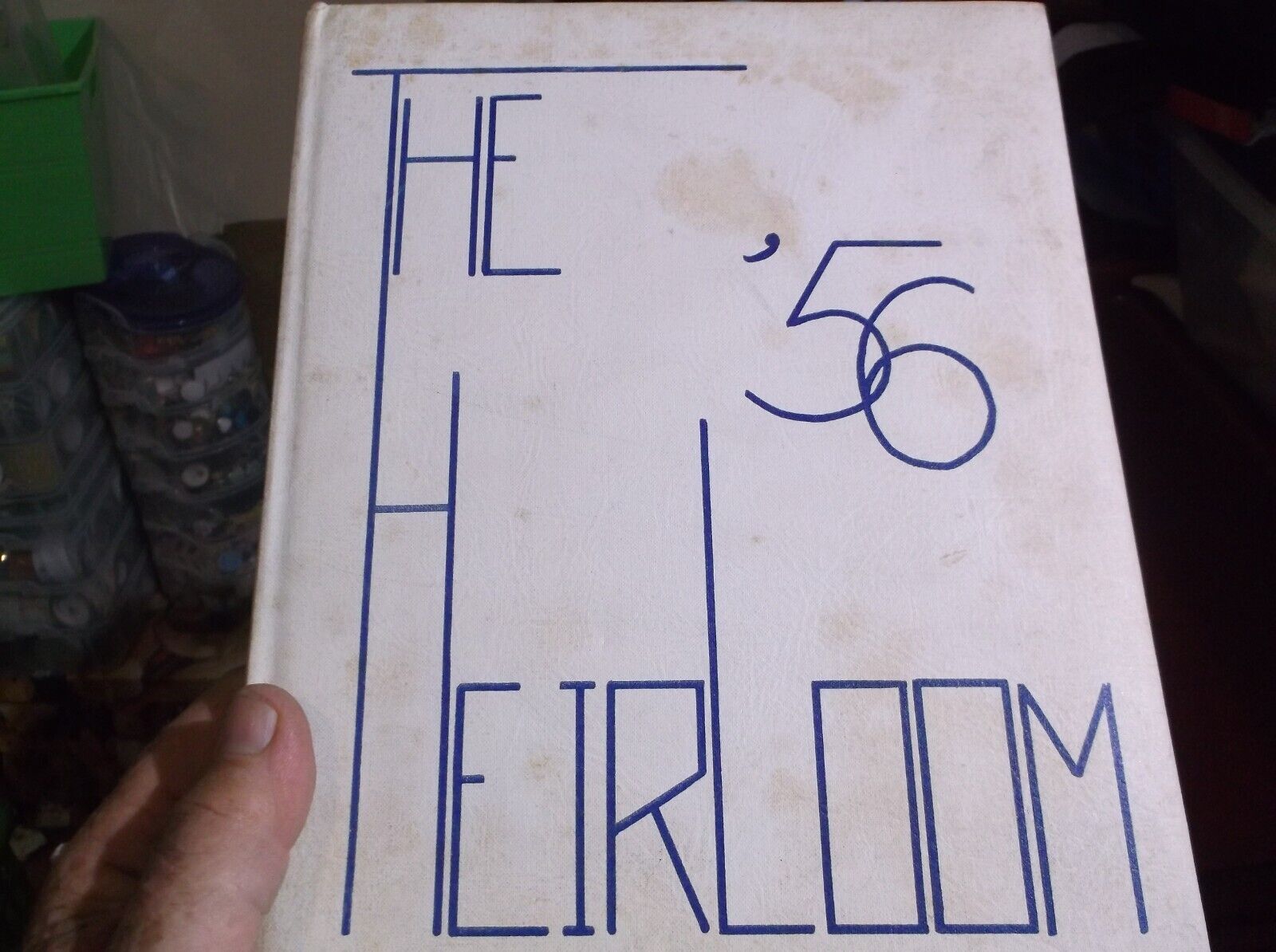 1956 THE HEIRLOOM =AYER  High School AYER MA  FREE SHPPING 