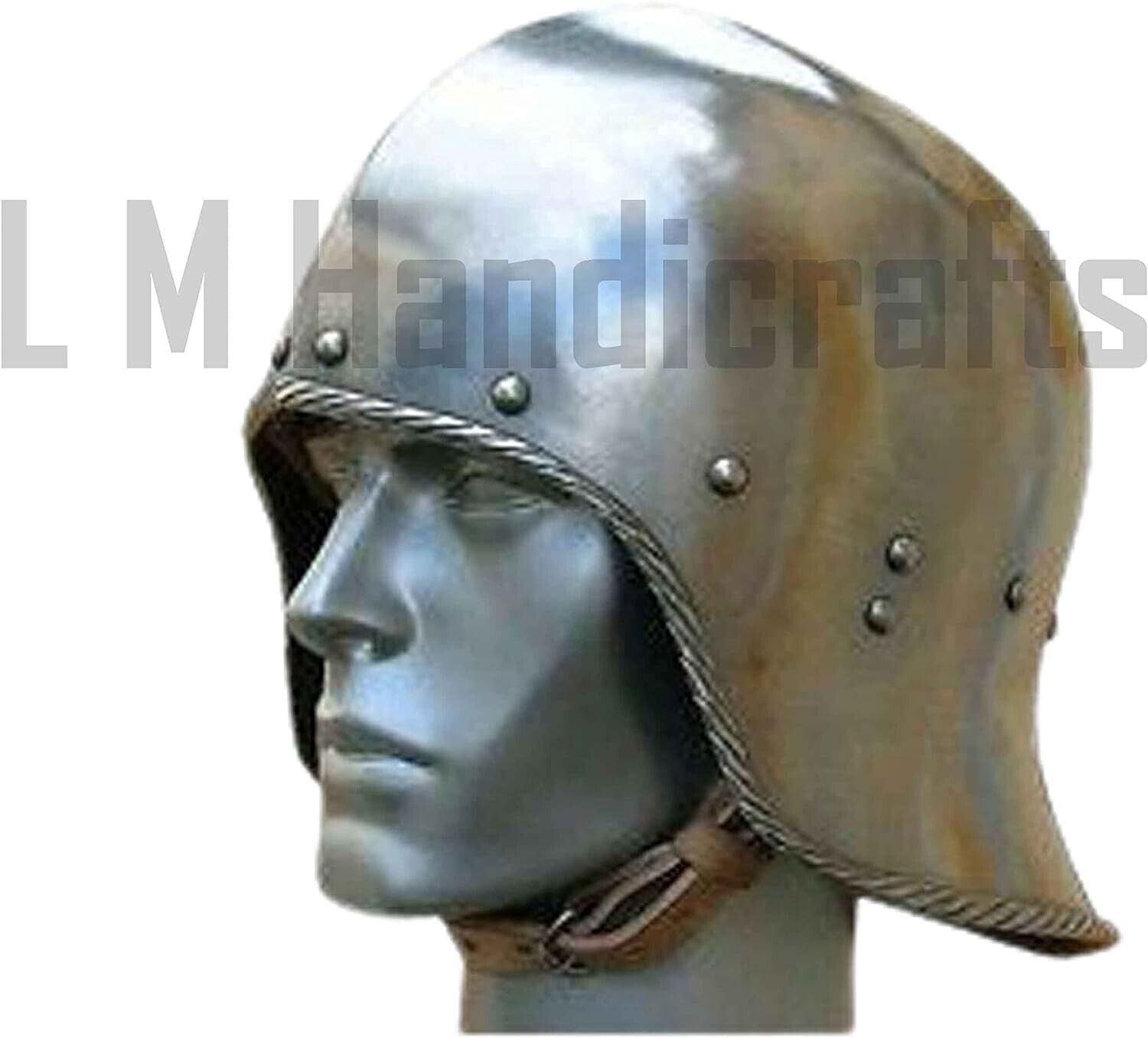 Medieval Open Face German Sallet Viking Helmet Knight Helmet Spartan Helmet