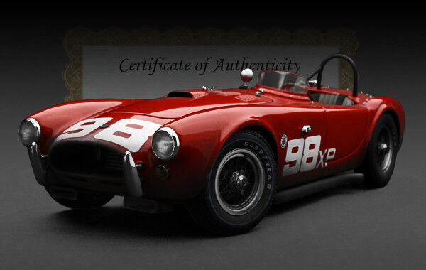 RACE WEATHERED | Exoto 1962 Shelby 260 | 1st. Racing Cobra | 1:18 | #RLG18125FLP