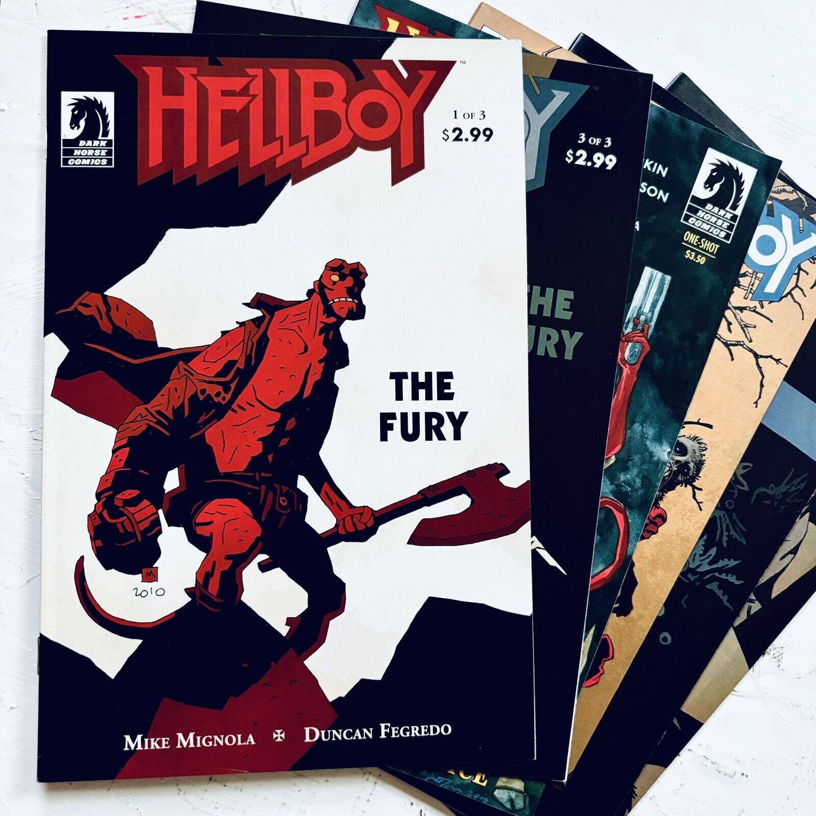 Hellboy (Assorted) Lot of 6 || Details In Photos  || Mike Mignola || 2007