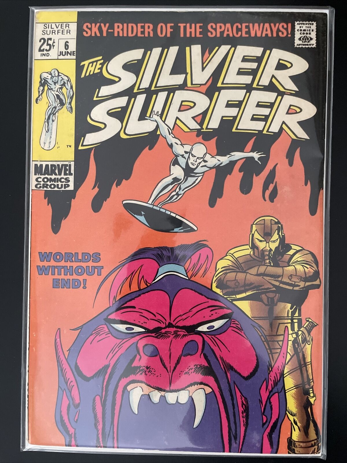 Silver Surfer #6 (Marvel) By Stan Lee & Syd Shores