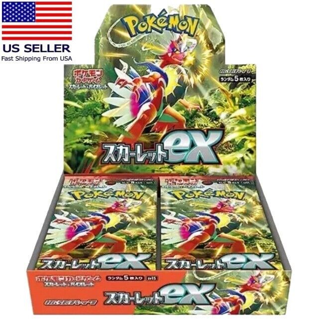 Pokemon Card Scarlet ex Booster Box Japanese sv1s SEALED US SELLER
