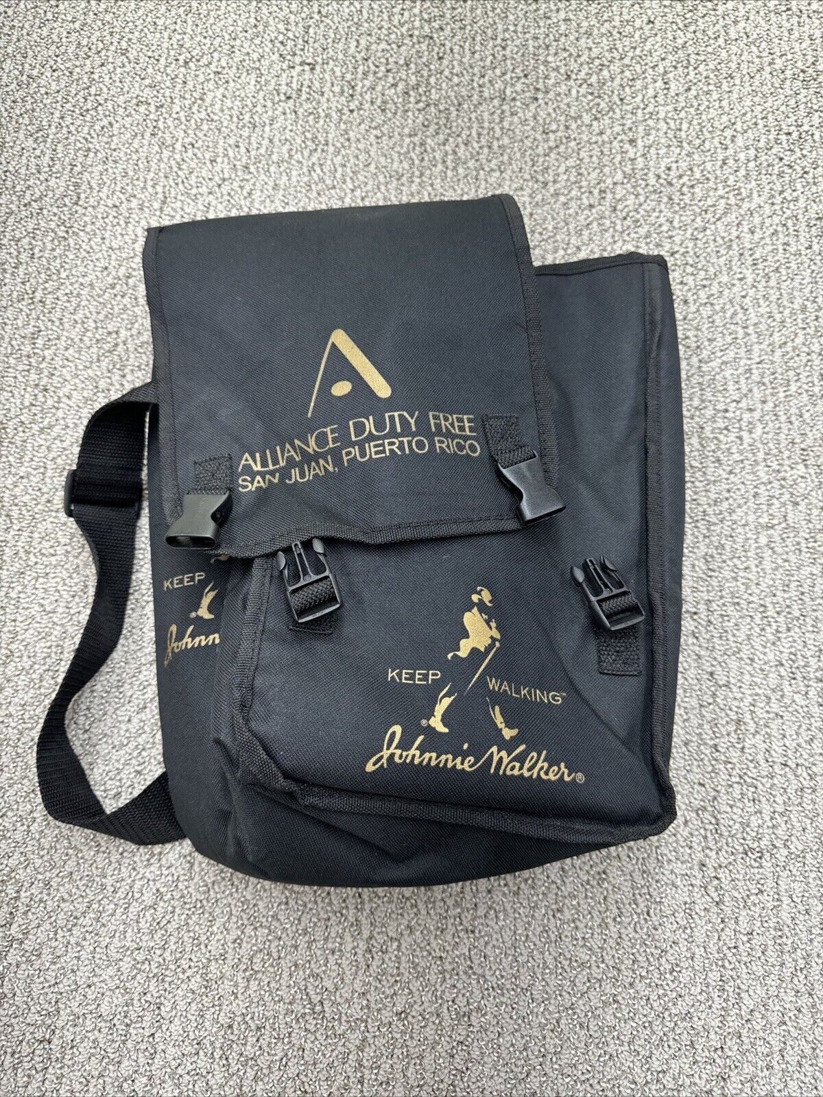 Johnnie Walker Alliance Duty Free San Juan, Puerto Rico shoulder hiking bag
