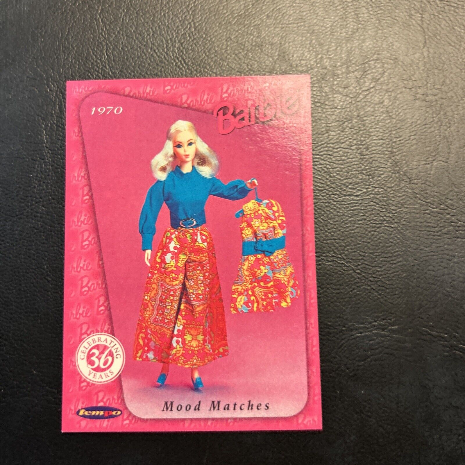 Jb9c Barbie Doll Celebrating 36 Years #25 Mood Matches 1970