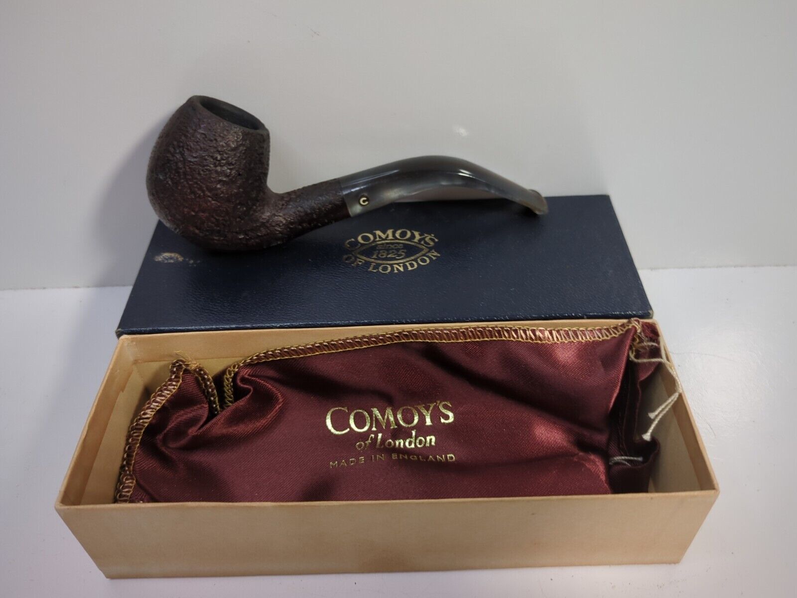Vintage Comoy’s Of London Silver Cloud Made In England 