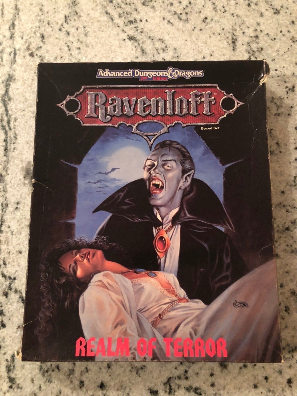 Ravenloft Advanced Dungeons & Dragons 2nd Edition Realm Of Terror Boxed Set  JW1