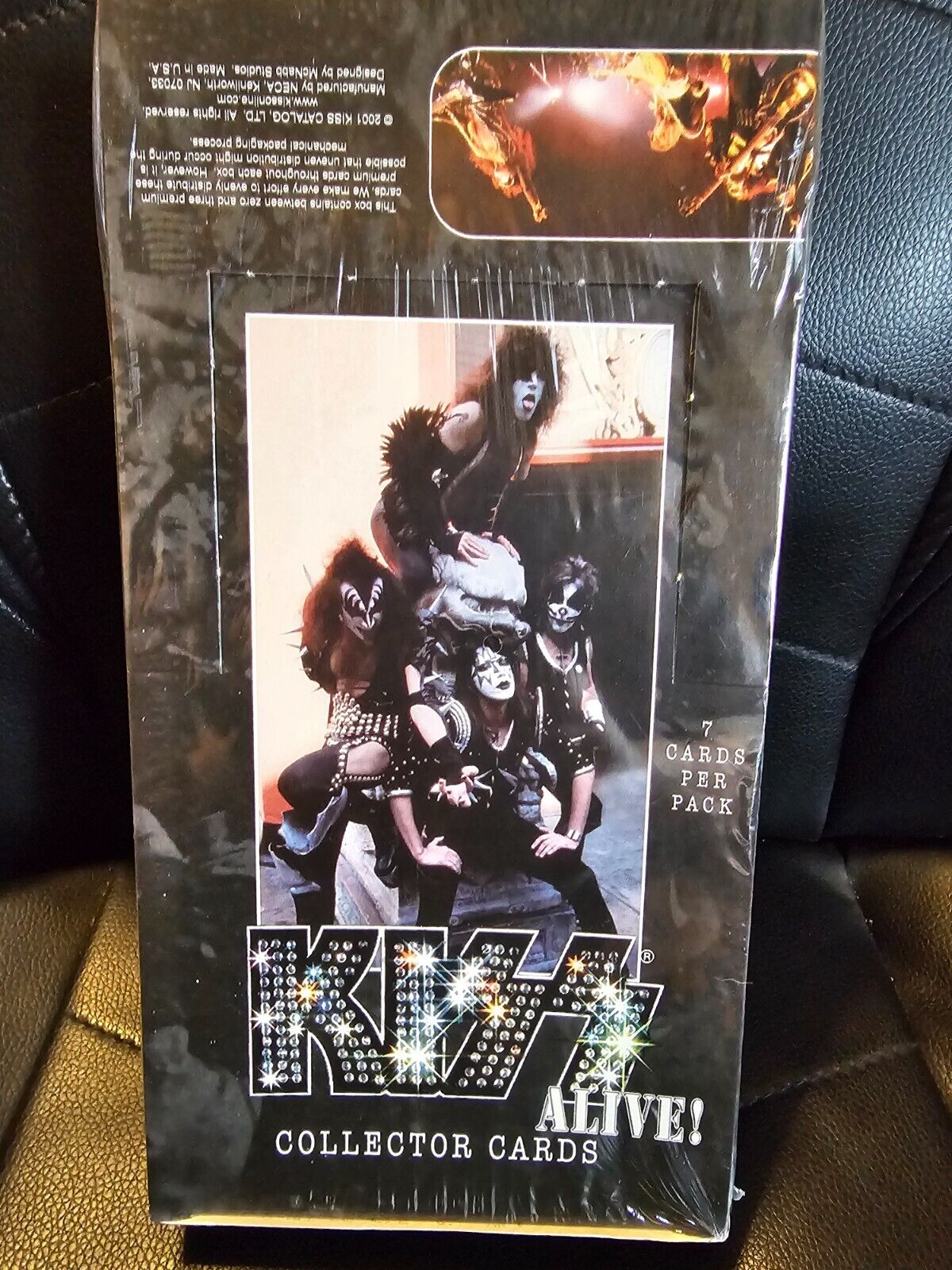 2001 KISS Factory Sealed 36 Pack Hobby Box KISS Alive Cards NEW