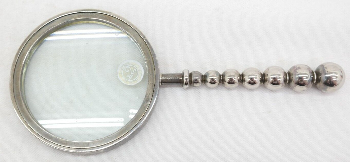 Silver Magnifying Glass by Godinger Silver Art Co   VY