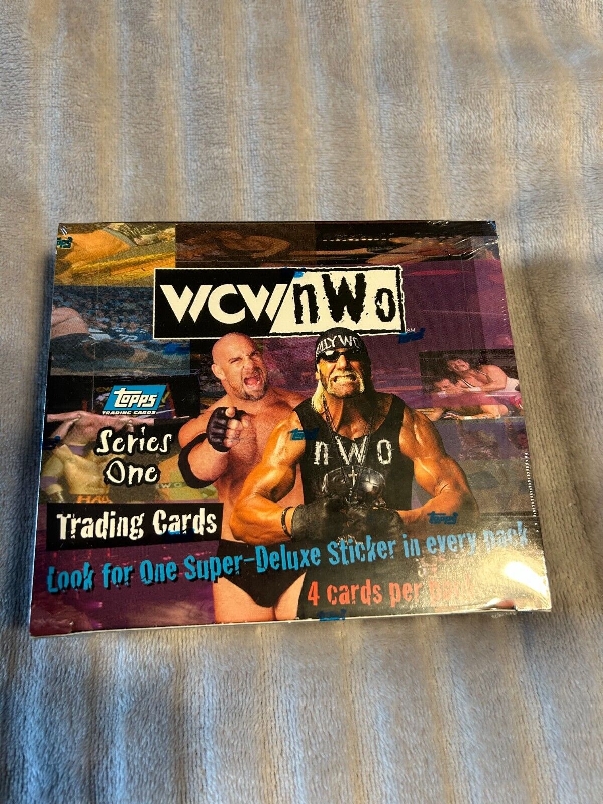 NEW Sealed Box 1998 Topps WCW NWO Series 1 Wrestling Cards.  Brand New  UnOpened