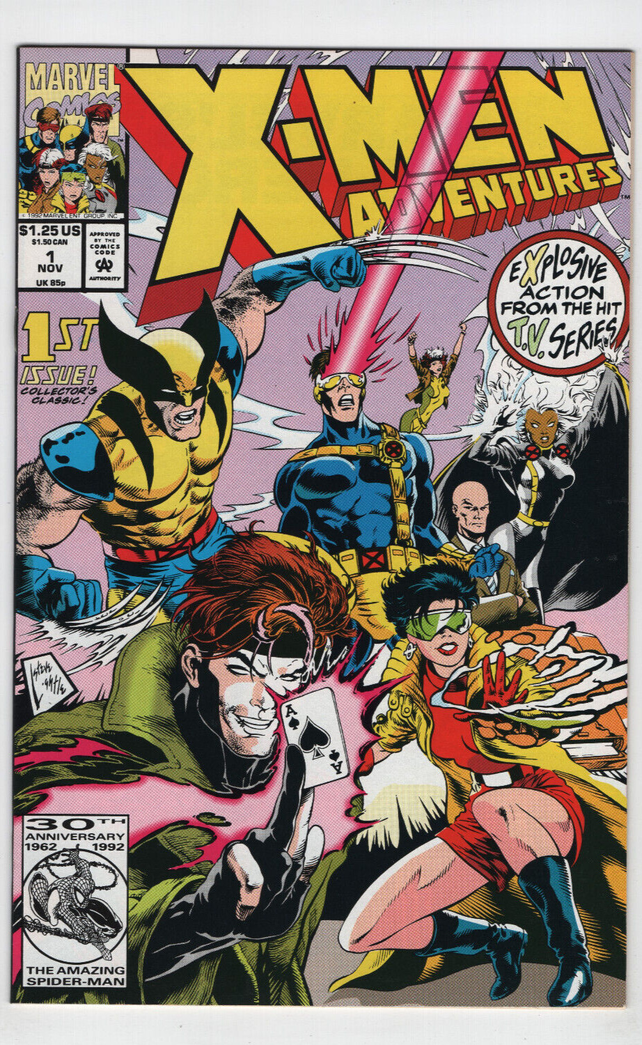X-MEN ADVENTURES #1 1st Appearance App Morph 1992 Marvel Comic 97 Disney+