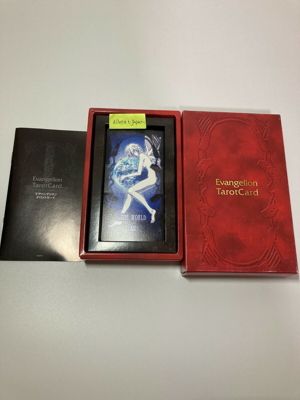 NEON GENESIS EVANGELION deck of TAROT Cards Original Case Anime 