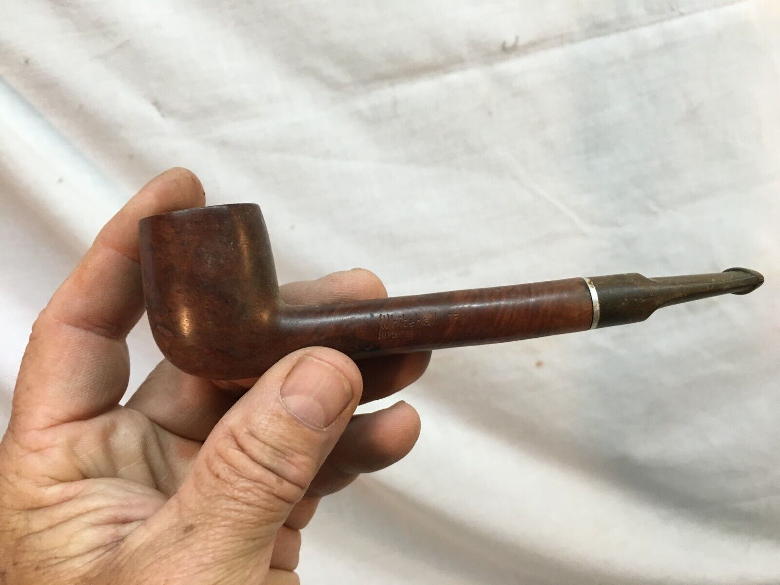 Vintage Whitehall Imported Billiard Smoking Pipe 5.5in