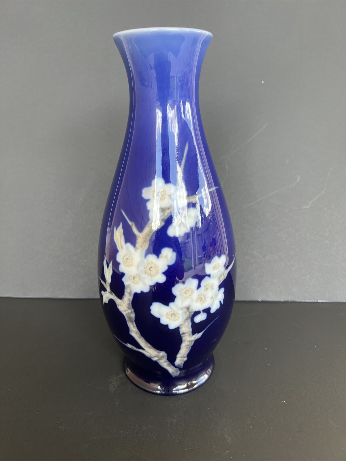 1948-1952 B&G (Bing & Grondah)cobalt blue vase. very rare.
