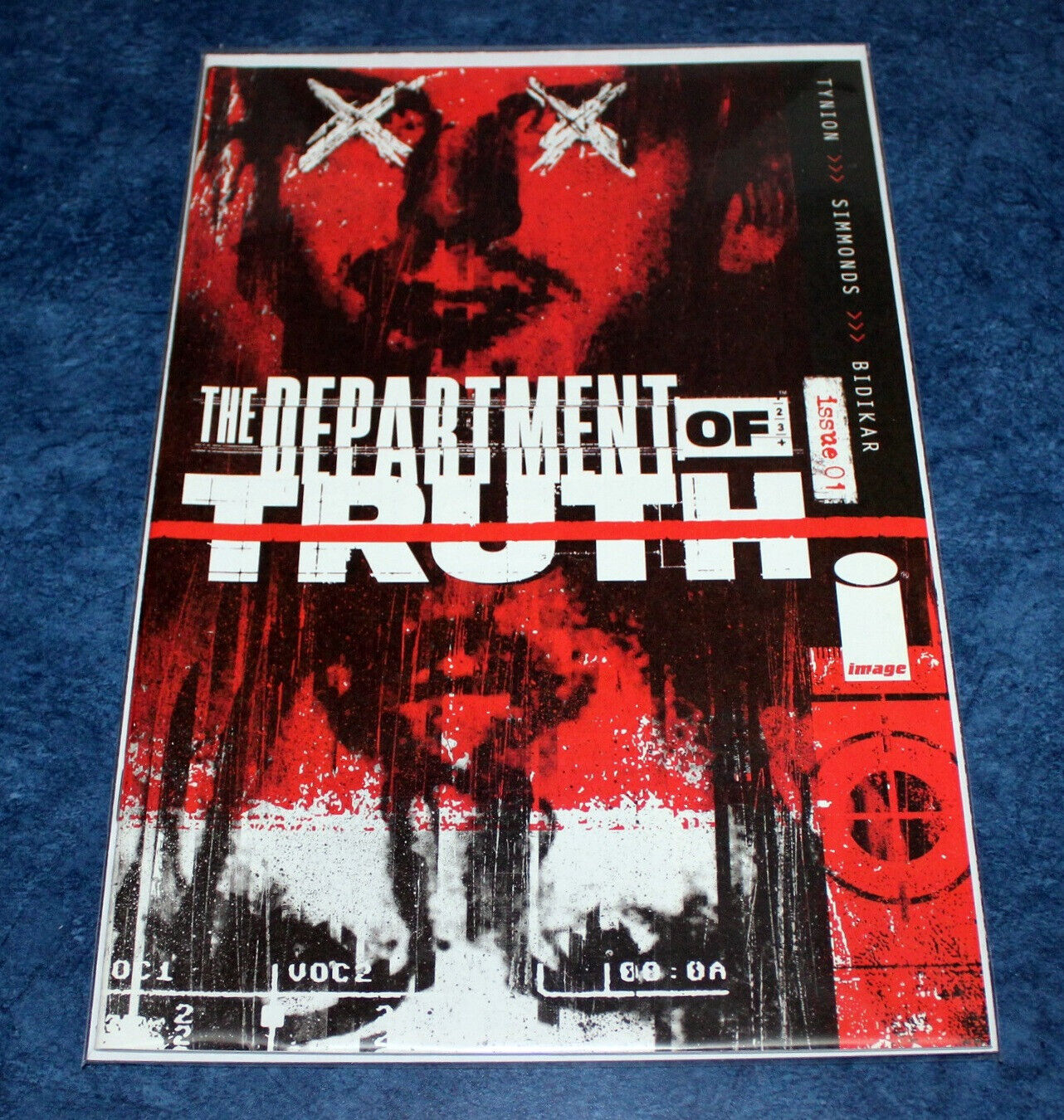 the DEPARTMENT of TRUTH #1 RARE 5th print SECRET VARIANT iMAGE 2021 JAMES TYNION