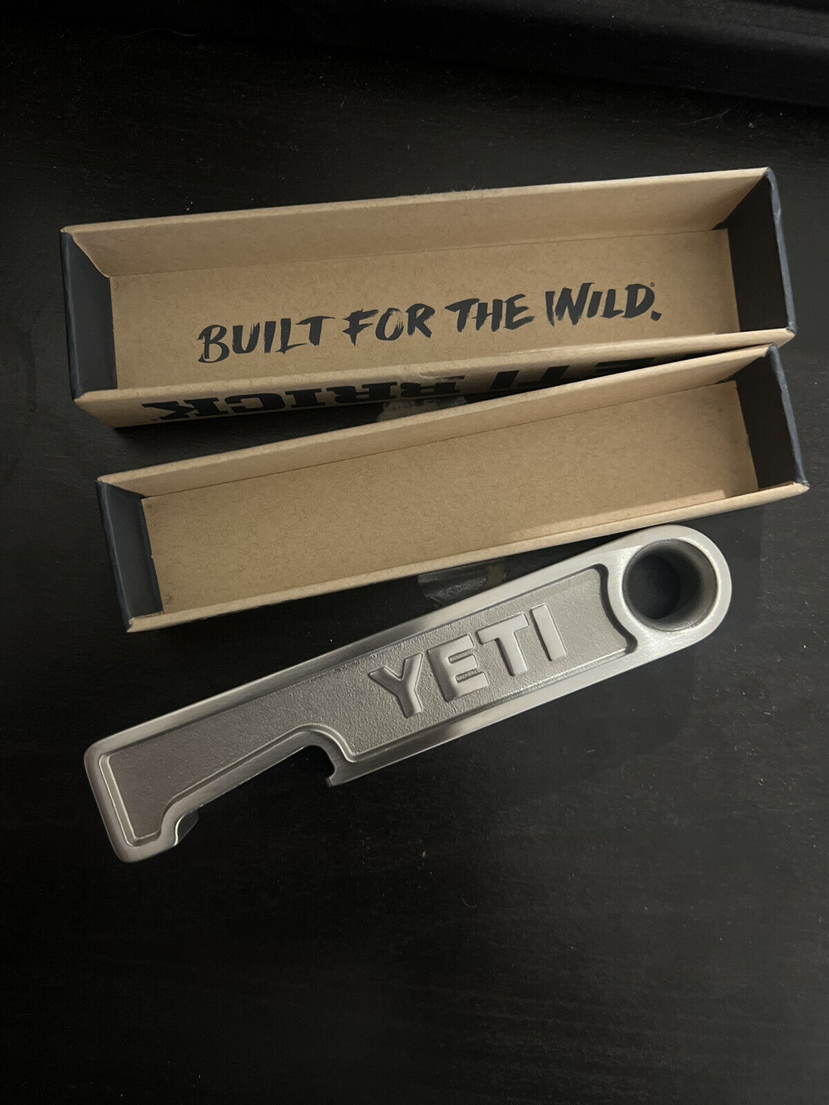 YETI Brick Bottle Opener, Limited Edition, Discontinued
