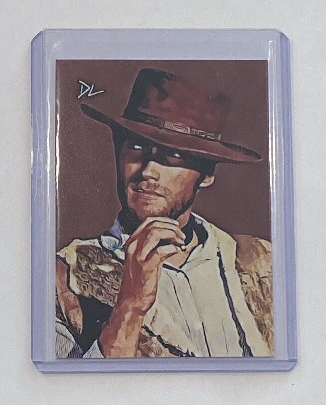 Clint Eastwood Limited Edition Artist Signed Man With No Name Trading Card 1/10