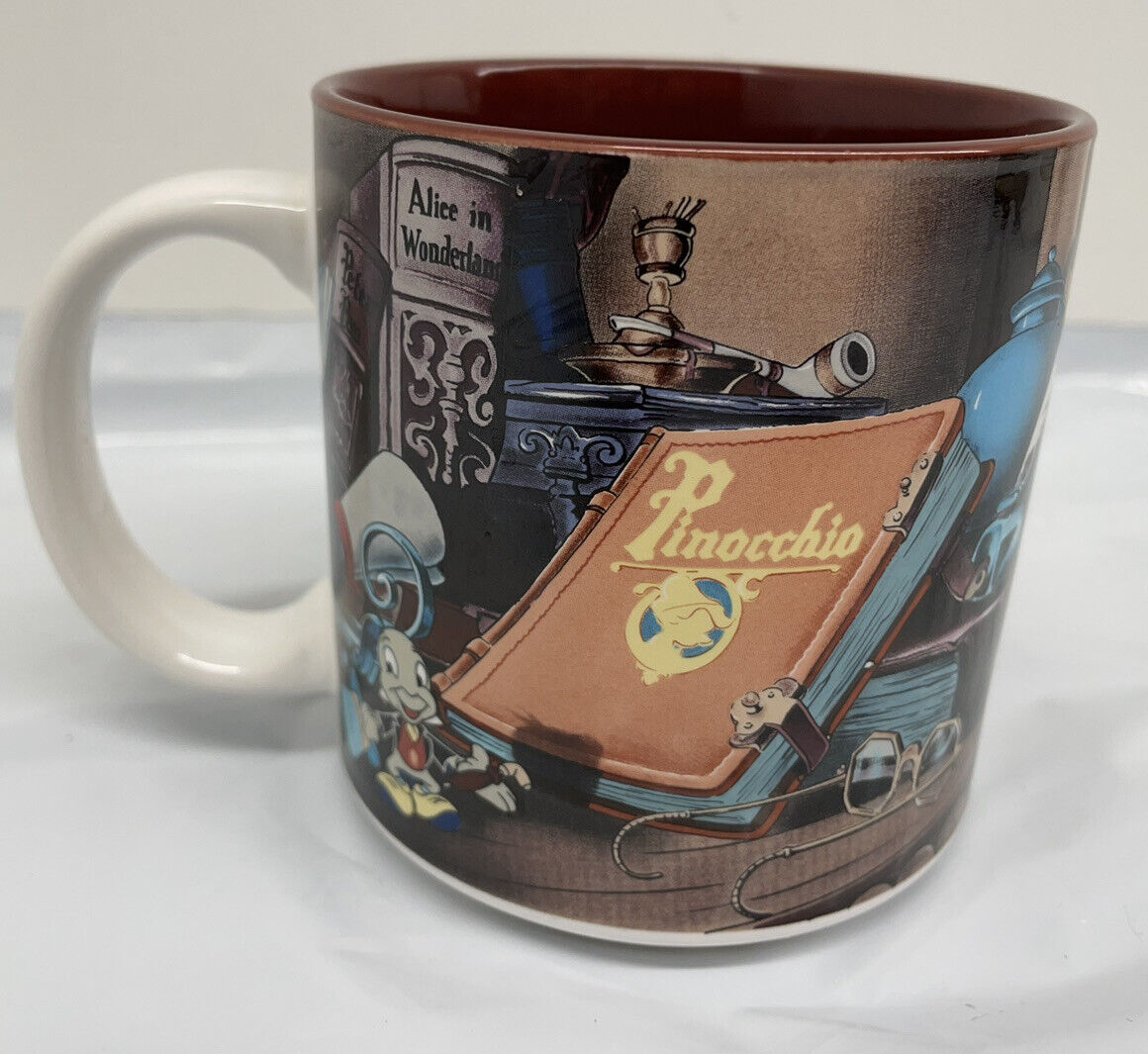 Vintage 1990\'s Pinocchio Coffee Mug Disney Store Ceramic 