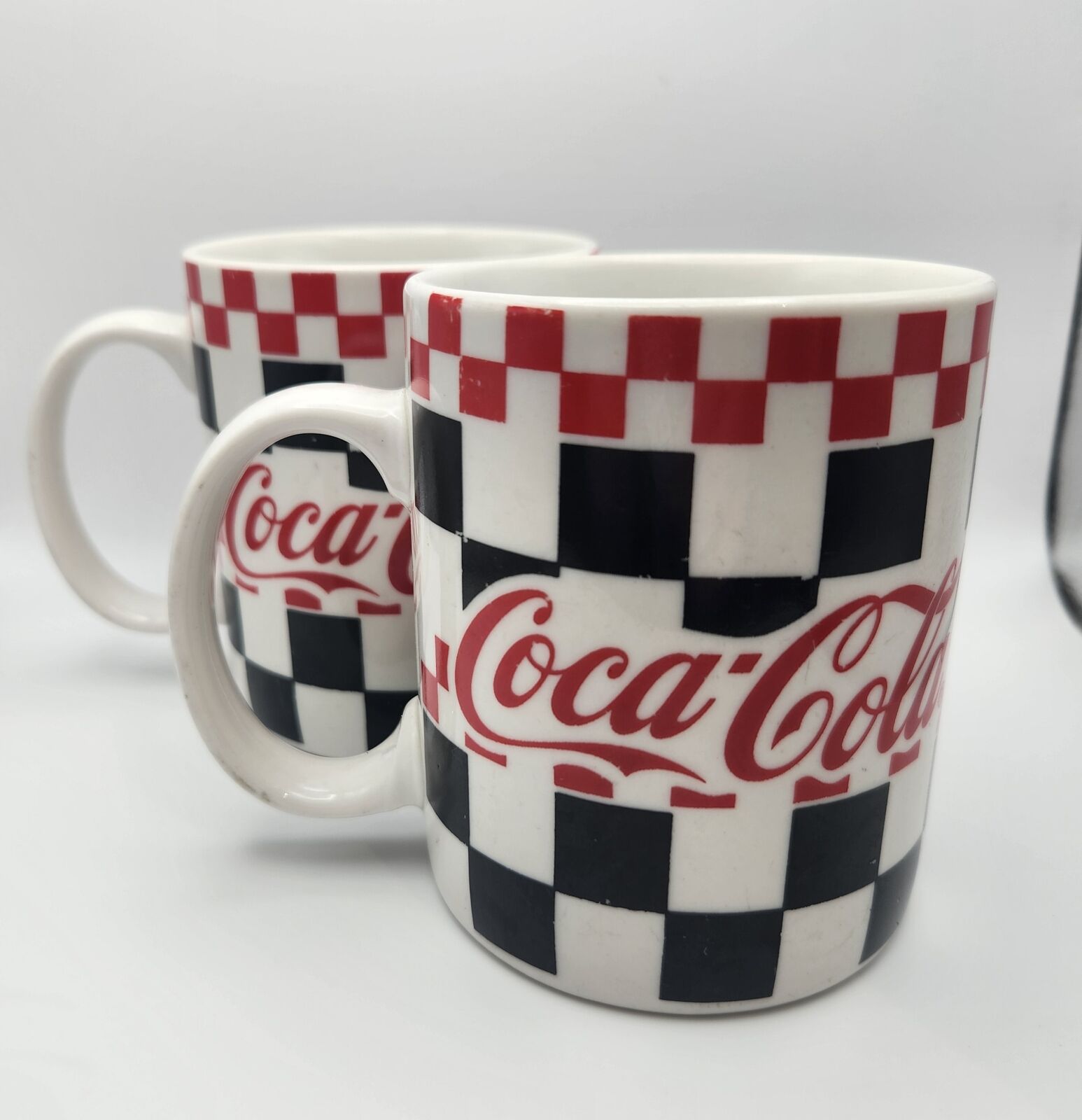 Coca-Cola Mugs (2) by Gibsonware Collectible Coke 1990s