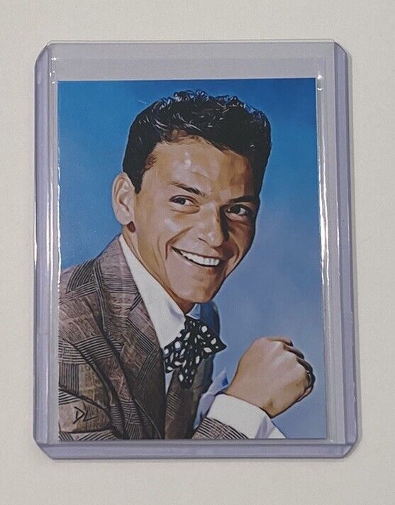 Frank Sinatra Limited Edition Artist Signed “American Icon” Trading Card 2/10