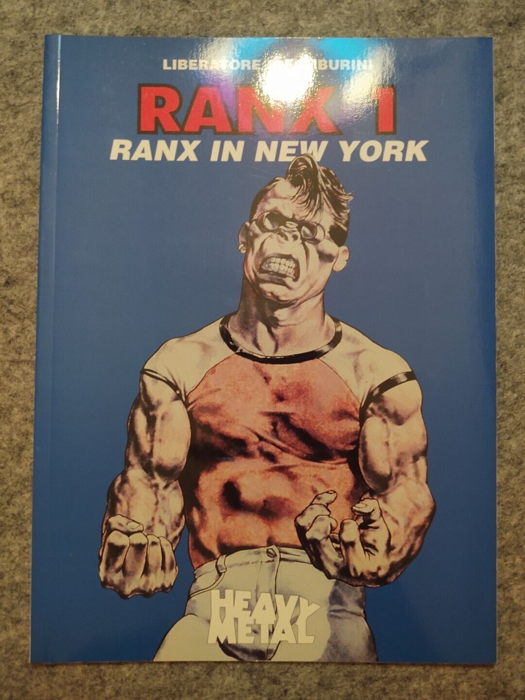 Ranx 1 in New York, Liberatore Tamburni 1996 Heavy Metal TPB Paperback ranxerox