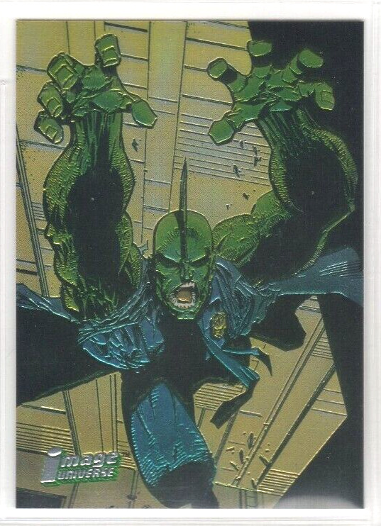 1995 Topps Image Universe THE SAVAGE DRAGON Chromium card #2
