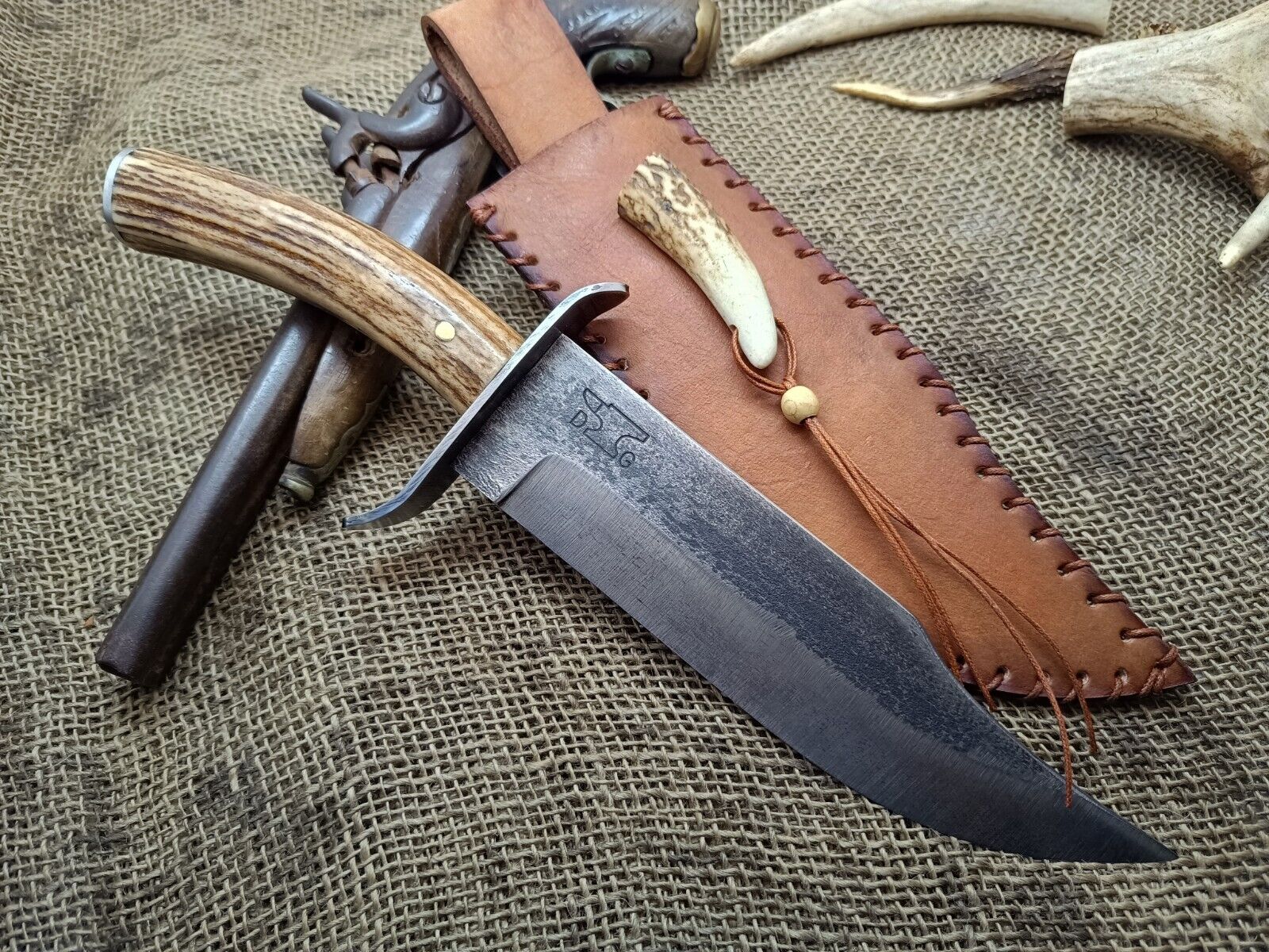 GAUCHO KNIFE MUSSO BOWIE EDC COWBOY MONTAIN MAN FRONTIER COMBAT HUNTER TEXAS