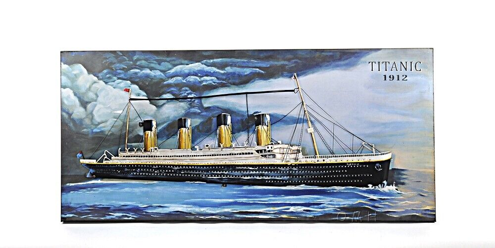 Titanic 1912 3d Painting Only