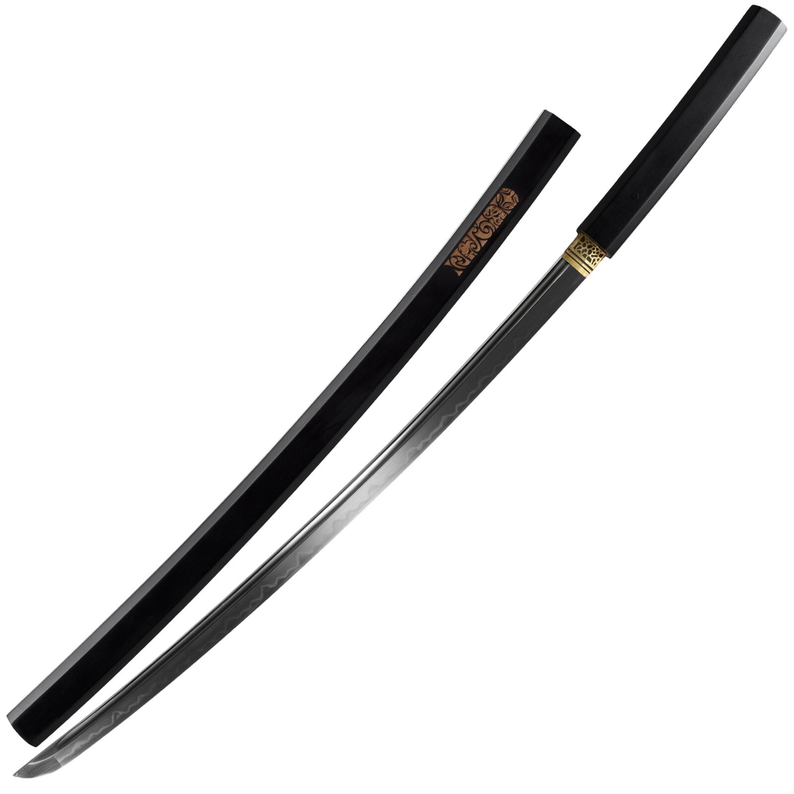 Japanese Premium Traditional Wooden Shirisya Katana Sword-Masterful Craftmanship