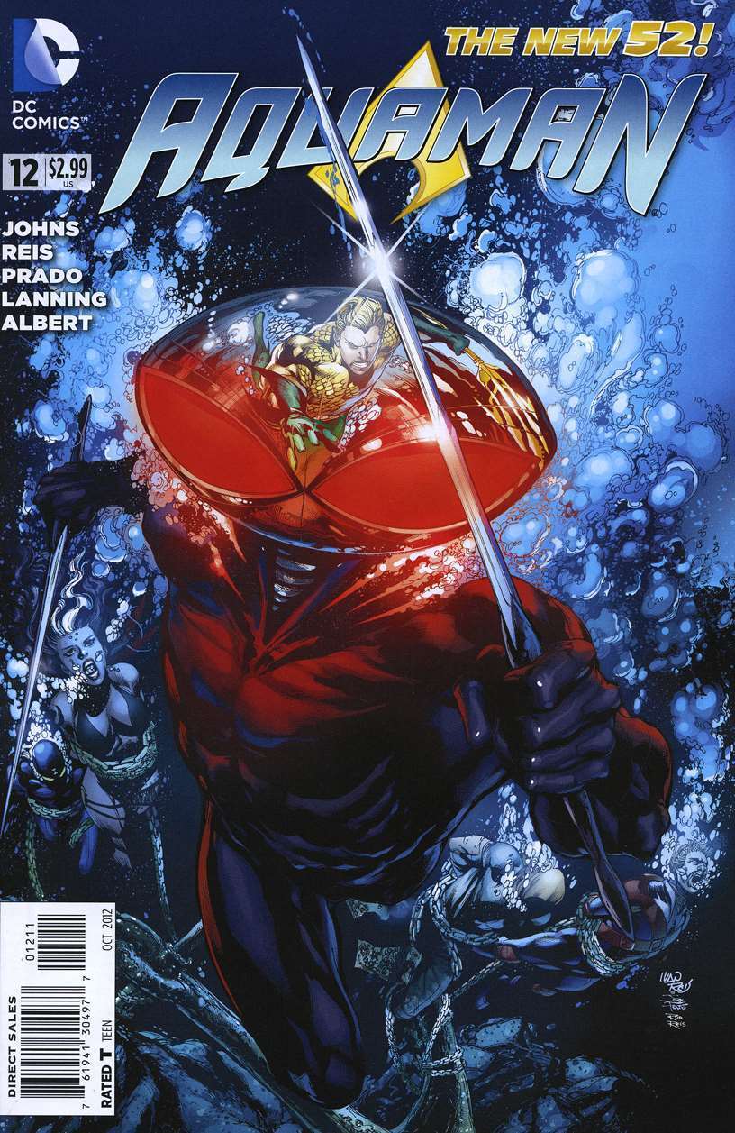 Aquaman (7th Series) #12 VF/NM; DC | New 52 Geoff Johns Black Manta - we combine